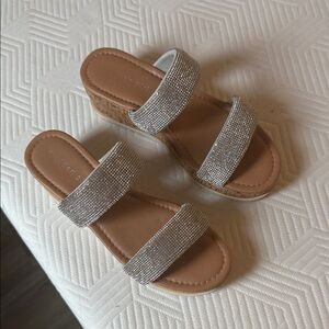 Madden Girl Silver Sandals